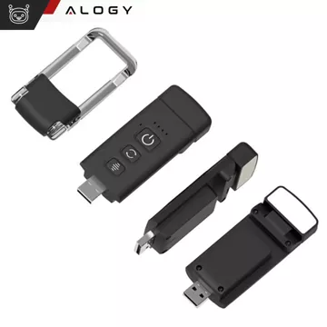 HUB-Splitter Alogy-Adapter für Computer-Laptop mit USB-C auf 3x USB-A 2.0 1x USB-A 3.0 Grau