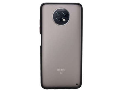 Handyhülle Alogy Bumper Case für Xiaomi Redmi Note 9T Black Glass