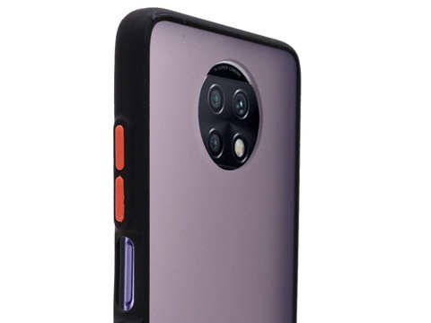 Handyhülle Alogy Bumper Case für Xiaomi Redmi Note 9T Black Glass