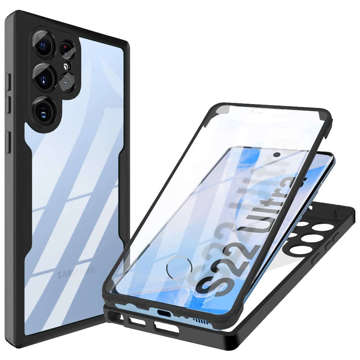 Handyhülle Armored 360 Alogy Armor Case für Samsung Galaxy S22 Ultra