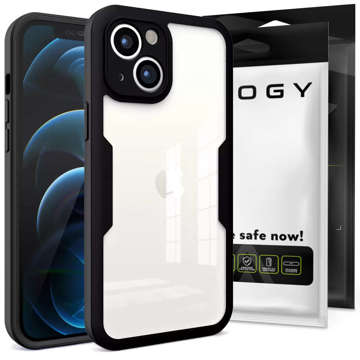 Handyhülle Armored 360 Case Alogy Armor Case für Apple iPhone 13 Schwarz