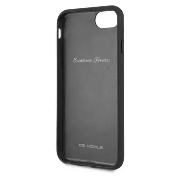 Handyhülle Ferrari iPhone 7/8 SE2020/SE2022 Hardcase schwarz/schwarz Off Track Victory