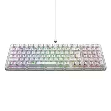 Havit KB875L mechanische Gaming-Tastatur, transparent