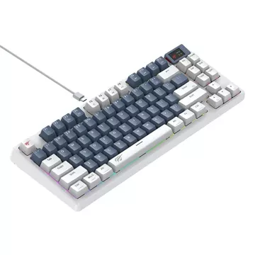 Havit KB884L mechanische Gaming-Tastatur, weiß