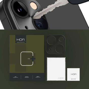 Hofi Alucam Pro Kameraabdeckung für Apple iPhone 15 / 15 Plus Schwarz