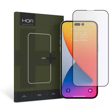 Hofi Glass Pro Panzerglas für Apple iPhone 14 Pro Schwarz