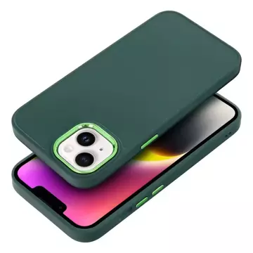 Hülle, Schutzhülle, FRAME Case für iPhone 15 Pro, grün