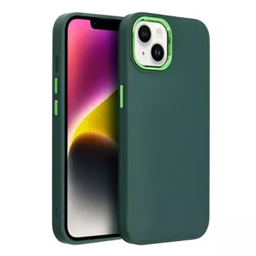 Hülle, Schutzhülle, FRAME Case für iPhone 15 Pro, grün