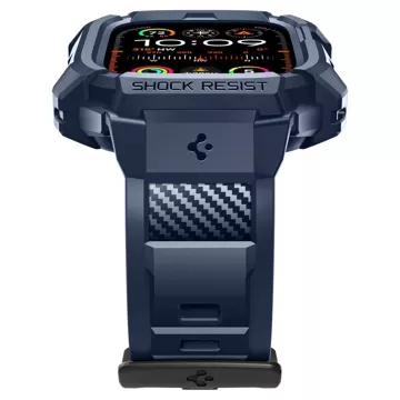 Hülle Spigen Rugged Armor „Pro“ für Apple Watch Ultra 1 / 2 (49 mm) Marineblau