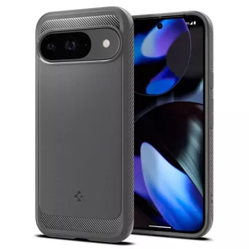 Hülle Spigen Rugged Armor für Google Pixel 9/9 Pro Marble Grey