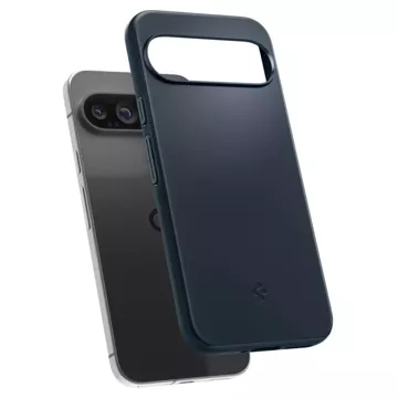 Hülle Spigen Thin Fit für Google Pixel 9 Pro XL Metal Slate