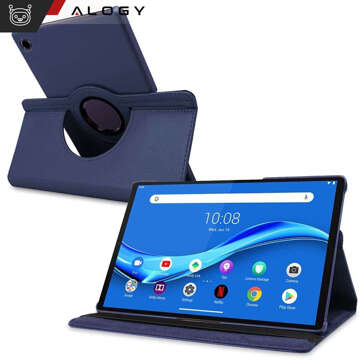 Hülle für Lenovo Tab M10 Plus 10.6 2022 3gen 3gen TB128XU TB125FU Hülle 360 ​​​​Drehbar Alogy Marineblau