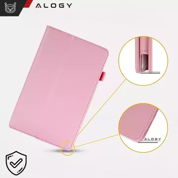 Hülle für Lenovo Tab M11 10,95" TB330FU/TB330XU/TB331FC Stand Cover Tablet Flip Cover Case Alogy Pink