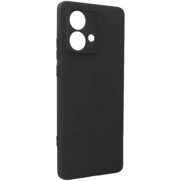 Hülle für Motorola Edge 40 Neo 3mk Matt Case Cover Mattschwarze Rückseite