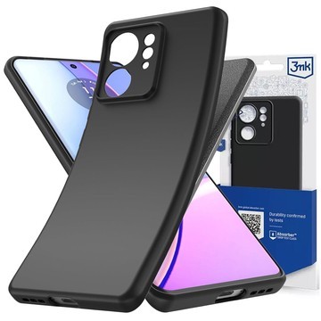 Hülle für Samsung Galaxy A33 5G 3mk Matt Case Gehäusedeckel Mattschwarze Rückseite