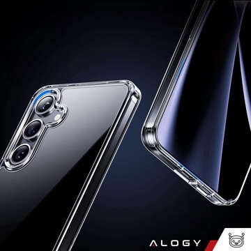 Hülle für Samsung Galaxy S24 Back Cover Hybrid Clear Case Alogy Transparent