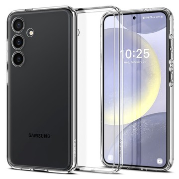 Hülle für Samsung Galaxy S24 Plus Spigen Ultra Hybrid Case, transparente, kristallklare Rückseite