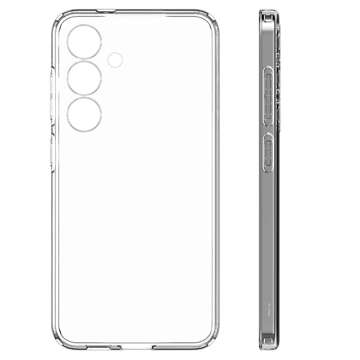 Hülle für Samsung Galaxy S24 Spigen Liquid Crystal Case Handyhülle Rückseite aus kristallklarem Glas