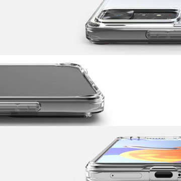 Hülle für Xiaomi Redmi Note 11 Pro / Pro 5G / Plus 5G / 11E Pro Schutzhülle Ringke Fusion Clear