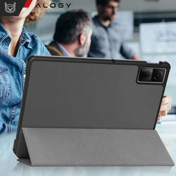 Hülle für Xiaomi Redmi Pad SE 2023 11" Smart Case Cover mit Klappe Gehäuse Case Cover Alogy Grau
