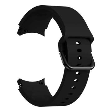 IconBand Gummiband für Samsung Galaxy Watch 4/5/5 PRO (40/42/44/45/46 MM) Schwarz
