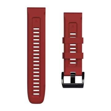 Iconband Sportarmband für Garmin Fenix ​​​​5/6/6 Pro / 7 Rot