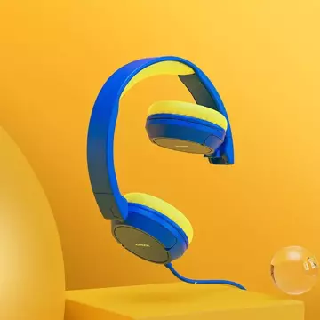 Joyroom On-Ear-Kopfhörer 3,5 mm Miniklinke für Kinder Kinder blau (JR-HC1 blau)
