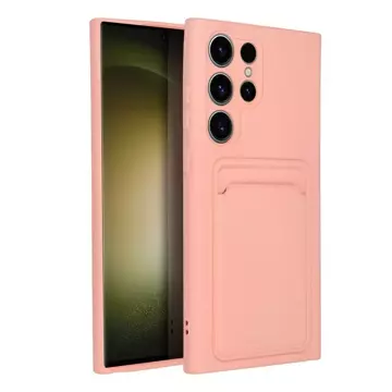 KARTENHÜLLE für SAMSUNG S23 Ultra rosa