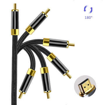 Kabel HDMI-HDMI 2.1 8K 60Hz 4K 120Hz Kabel zur Übertragung von Bild und Ton Premium HQ 3m