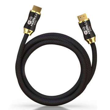 Kabel HDMI-HDMI 2.1 8K 60Hz 4K 120Hz Kabel zur Übertragung von Bild und Ton Premium HQ 3m