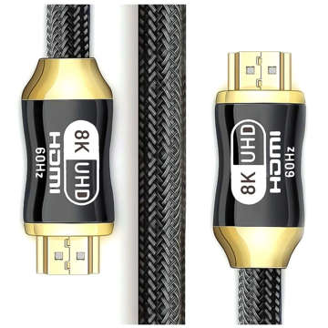 Kabel HDMI-HDMI 2.1 8K 60Hz 4K 120Hz Kabel zur Übertragung von Bild und Ton Premium HQ 3m