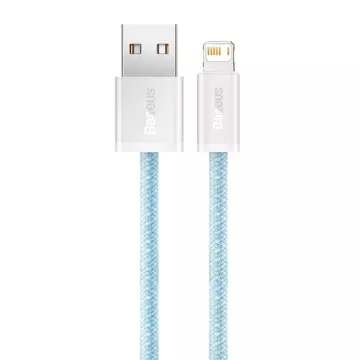 Kabel USB für Lightning Baseus Dynamic, 2.4A, 2m (niebieski)