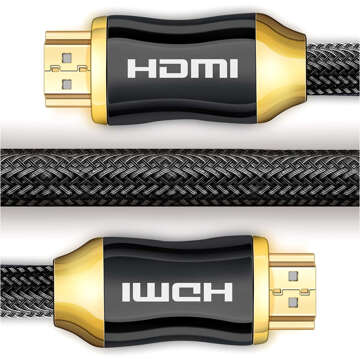 Kabeladapterkabel Alogie HDMI - HDMI 2.0 4K 60Hz 3D 2m