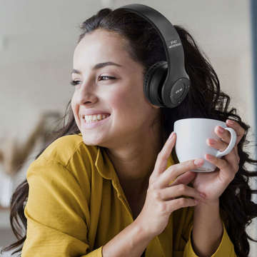 Kabellose Bluetooth-Kopfhörer mit Mikrofon FM MP3 Over-Ear S5069 Schwarz