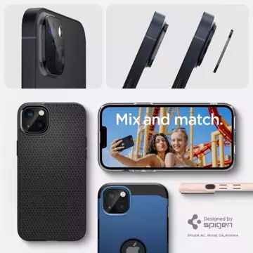 Kameraabdeckung spigen optik.tr Kameraschutz 2er-Pack iPhone 14/14 plus schwarz