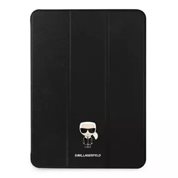 Karl Lagerfeld KLFC11OKMK iPad 11" Pro 2021 Buchcover czarny/black Saffiano Karl Iconic