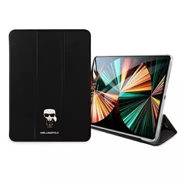 Karl Lagerfeld KLFC11OKMK iPad 11" Pro 2021 Buchcover czarny/black Saffiano Karl Iconic