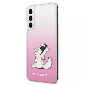 Karl Lagerfeld KLHCS22MCFNRCPI S22 S906 Hardcase różowy/pink Choupette Eat