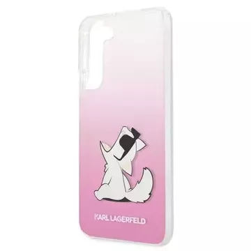 Karl Lagerfeld KLHCS22MCFNRCPI S22 S906 Hardcase różowy/pink Choupette Eat