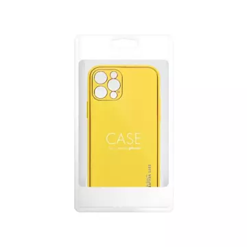 Lederhülle für SAMSUNG Galaxy A33 5G gelb