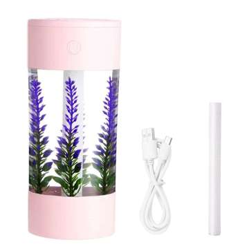 Luftbefeuchter Diffusor aus einem zarten Nebel dekorativen Lavendel Lavendel Pink