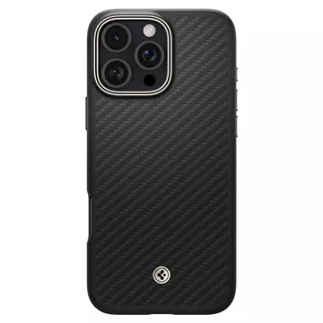 Mag Safe Case für iPhone 16 Pro Max Schwarz/Natur