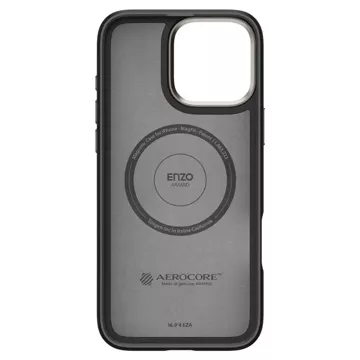 Mag Safe Case für iPhone 16 Pro Max Schwarz/Natur