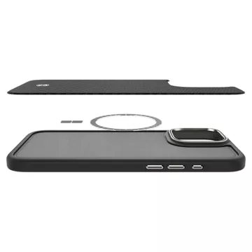 Mag Safe Case für iPhone 16 Pro Max Schwarz/Natur