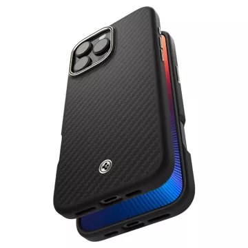 Mag Safe Case für iPhone 16 Pro Max Schwarz/Natur