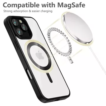 MagFlex MagSafe Schutzhülle für iPhone 16 Pro Max Satin Black