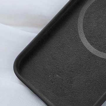 MagSafe Ultra Slim Mag Alogy Case für Apple iPhone 13 Pro Qi-Ladegeräte, schwarzes Glas