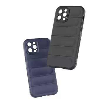 Magic Shield Case Hülle für iPhone 12 Pro elastische Panzerhülle bordeaux