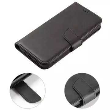 Magnet Case Elegante Schutzhülle mit Überschlag und Standfunktion für Samsung Galaxy A53 5G schwarz