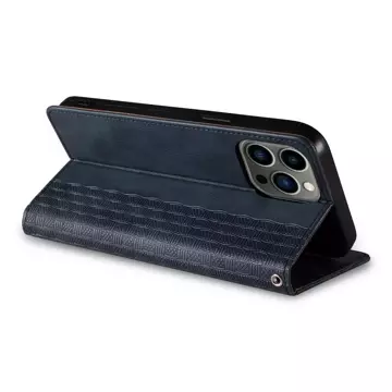 Magnet Strap Case Hülle für iPhone 13 Pro Max Tasche Geldbörse Mini Lanyard Anhänger Blau